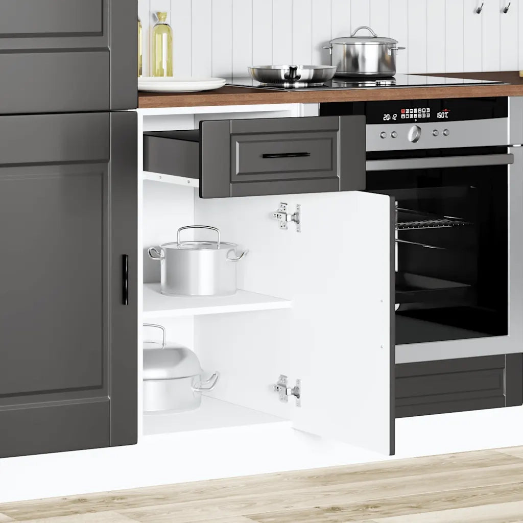 Pensile da cucina | Base da Cucina Porto Nero in Legno Multistrato