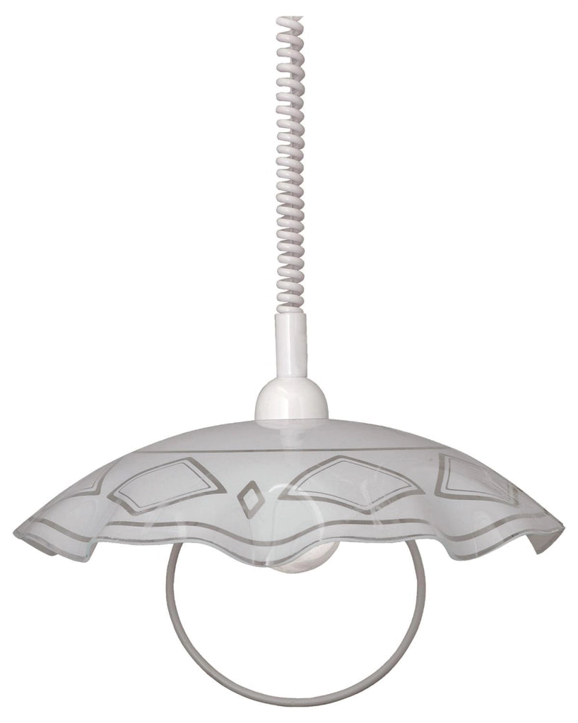 BRIGIDA LAMPADA SALISCENDI DA SOFFITTO E27 1 LUCE 50 CM