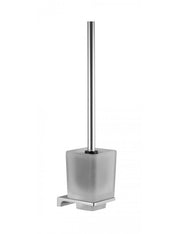 Scopino a muro NIL in ottone cromato e vetro H.36,5 cm