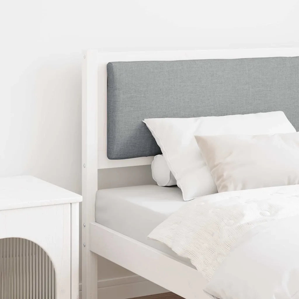 Testiera Altro Bianco 90 cm Legno di pino massello 878978