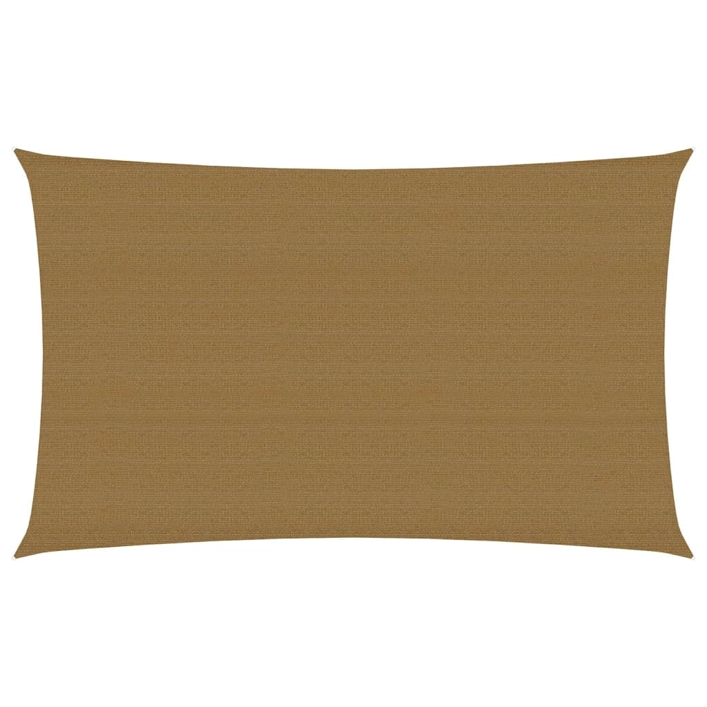 Vela ombreggiante 160 g/m² tortora 5 x 8 m HDPE 02_0009334