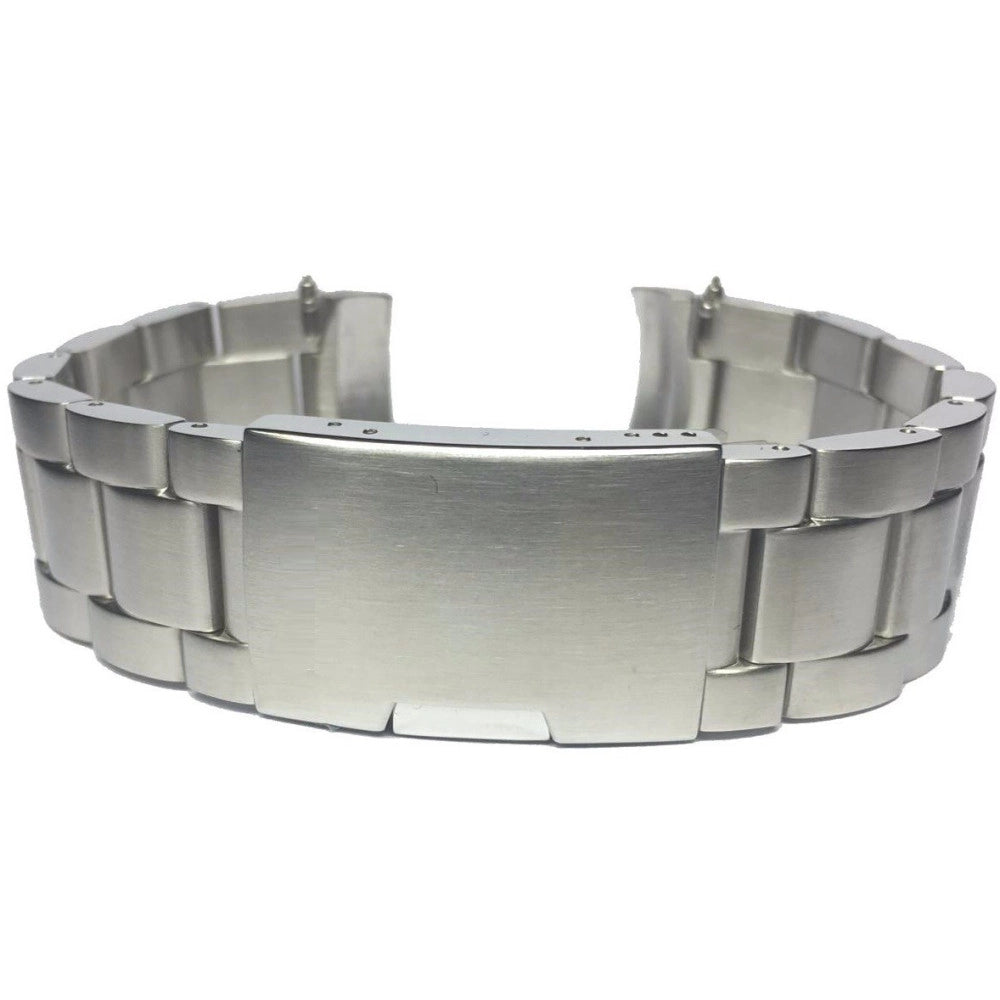 Trade Shop - Cinturino In Acciaio Universale Ricambio Orologio Larghezza 20mm Silver -