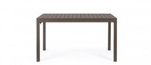 Tavolo Allungabile da Giardino 135-270x90x75h cm Pelagius Coffee