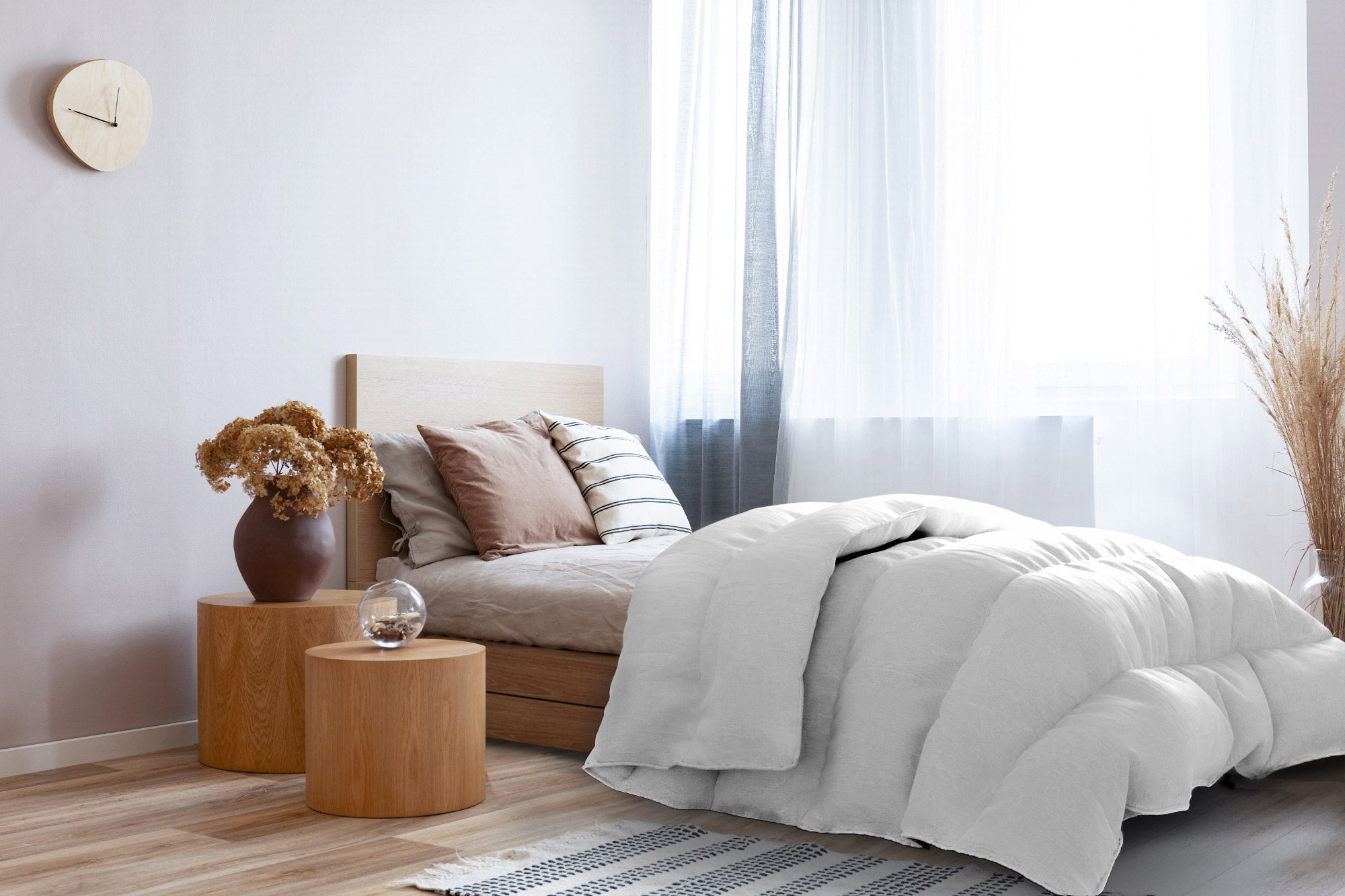 Piumino Interno Singolo 300gr Trapuntato Bianco