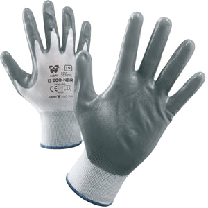 guanti nylon/nitrile nbr 13eco tg. 9 cod:ferx.31505