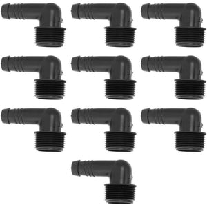 Sbe 050 gomito con 1/2 filettatura esterna, 16 mm attacco tubo p