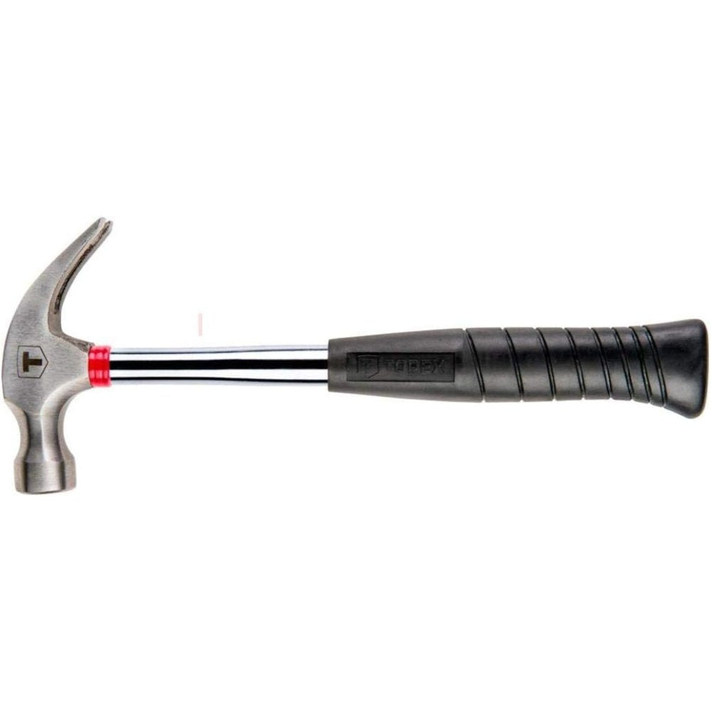 Topex 02a706 martello ad artglio io 450 g, manico metallico ds