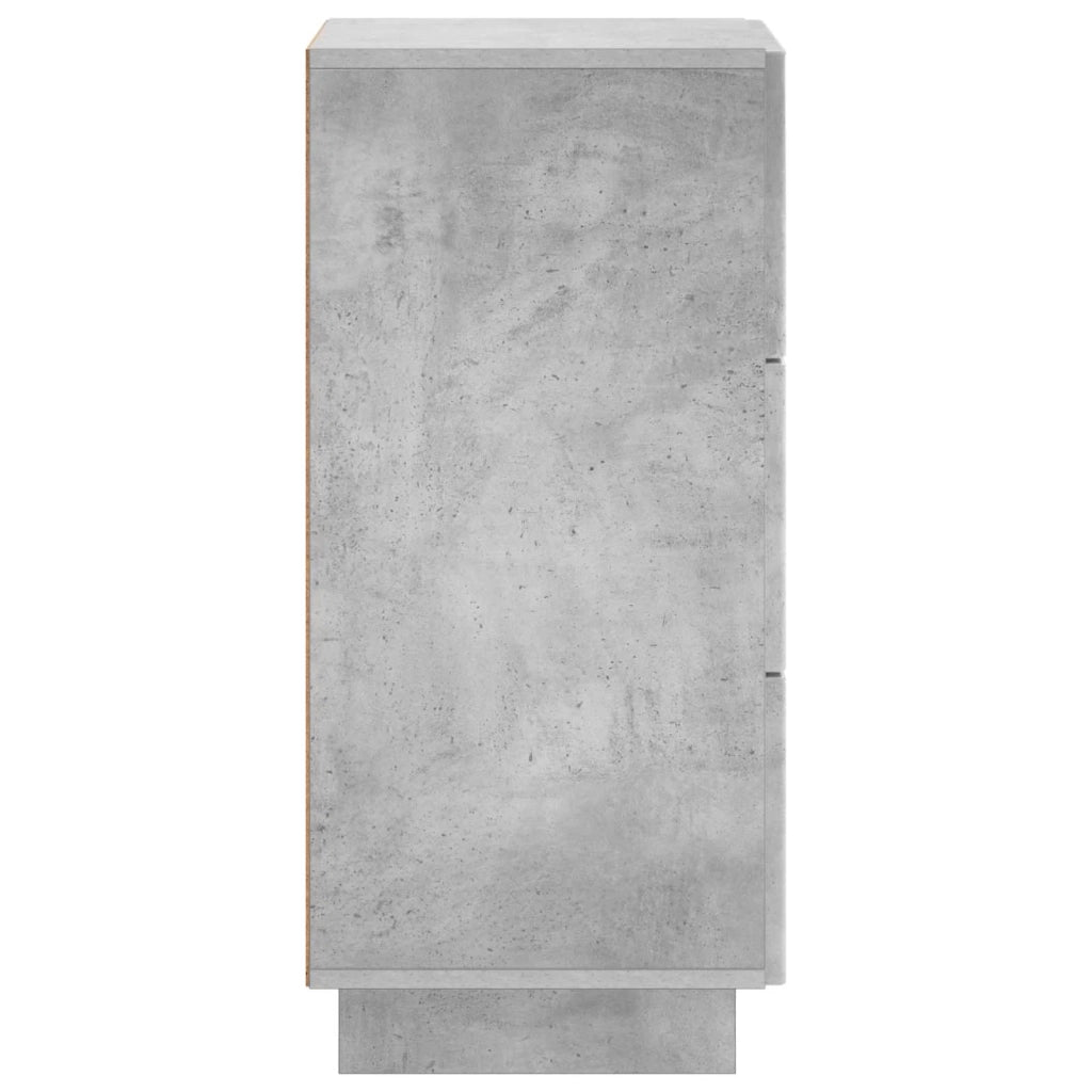 Credenza Grigio Cemento 33,5 x 34,5 x 75 cm 8011516