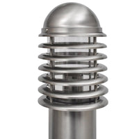 Paletto da giardino per esterno in acciaio inox 60 watt luminoso decoro 2402053