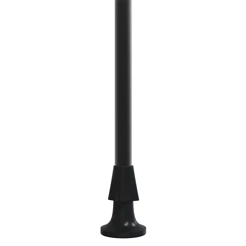 Tenda da Sole Retrattile Antracite 400x150 cm Tessuto e Acciaio 368742
