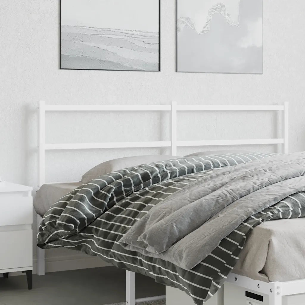 Testiera in Metallo-Testiera in Ferro-Testata Bianco 160 cm 232325