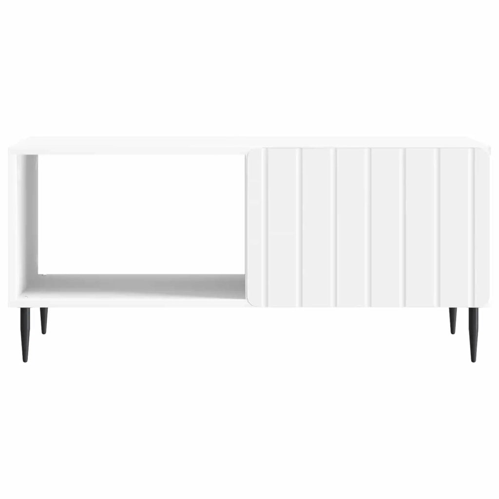 Tavolino da salotto Bianco 90 x 50 x 40 cm Legno ingegnerizzato 894495