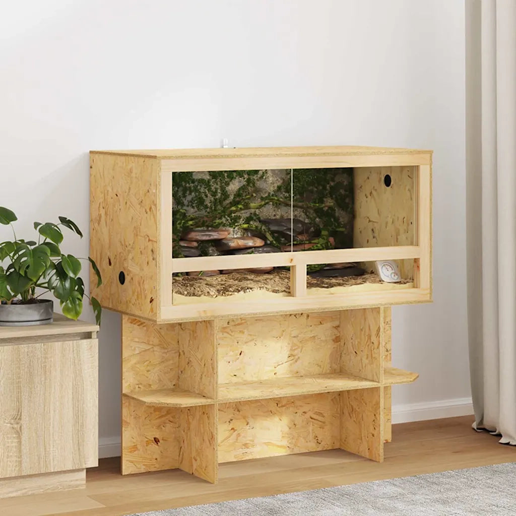 Terrario Marrone 100 x 50 x 100 cm OSB CFW3666555