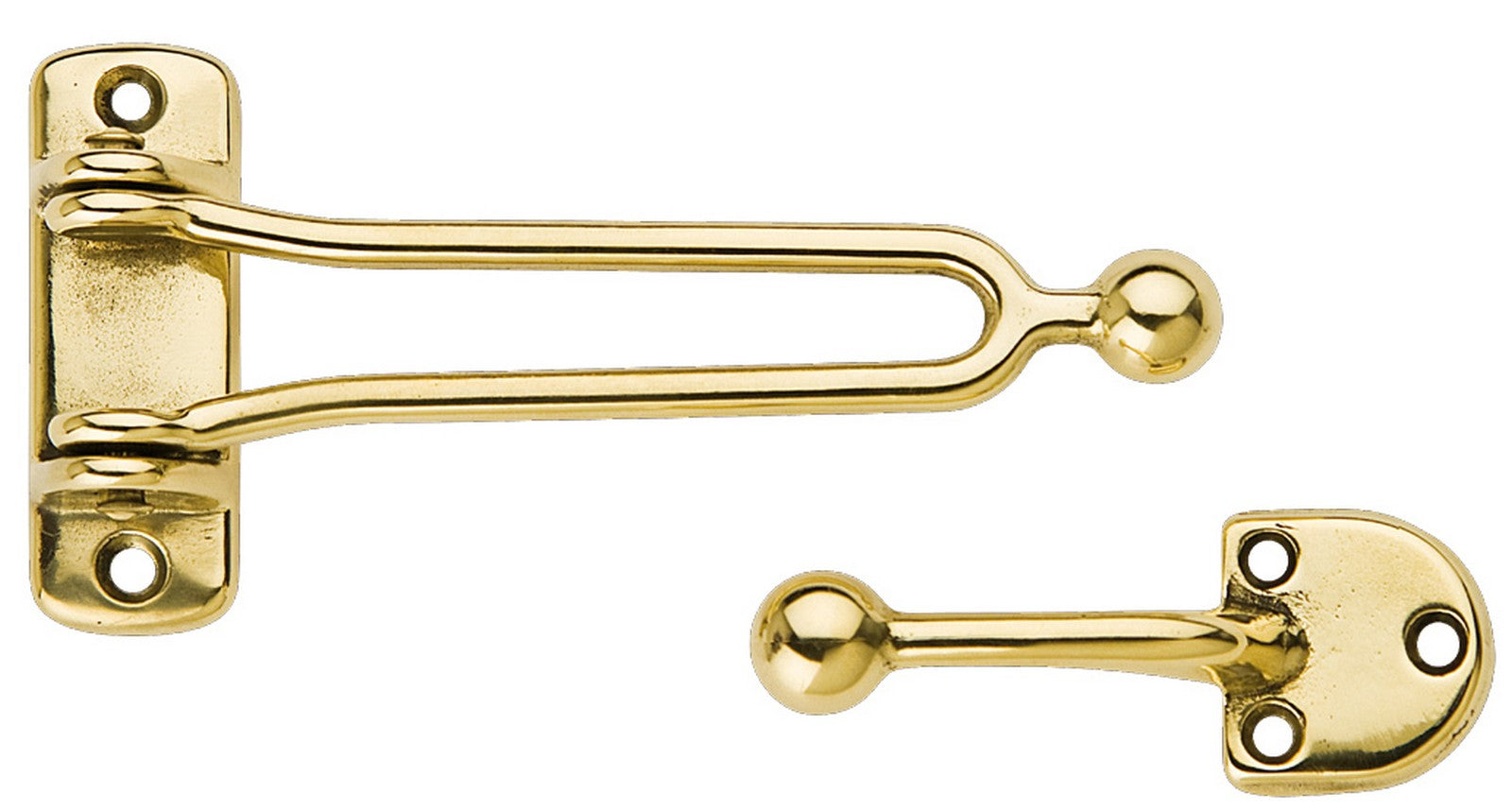 gancio sicurezza roma in ottone luc. mm. 130x65 cod:ferx.31547