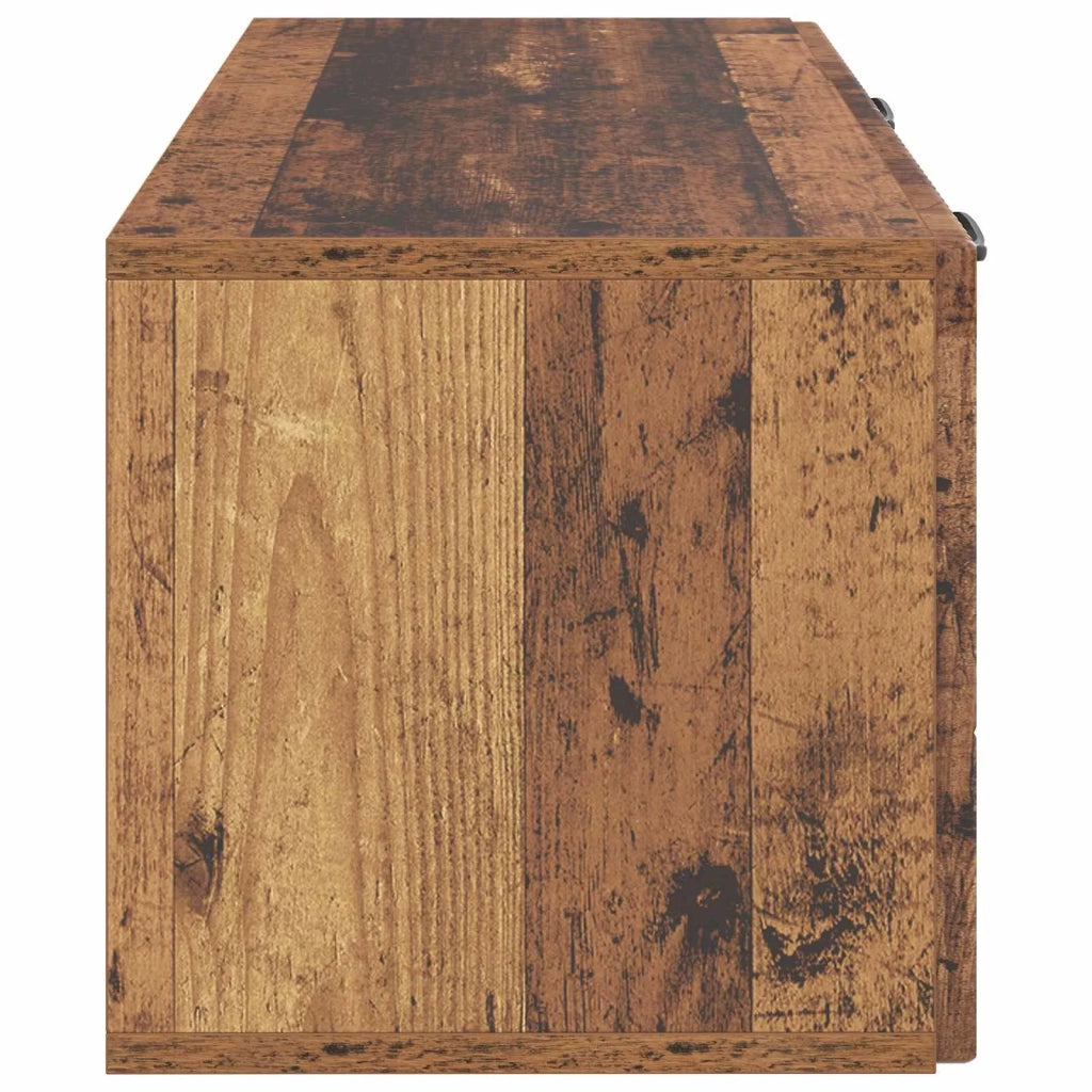 Mobile Porta TV da Muro Legno antico 78,5 x 31 x 30 cm 899063