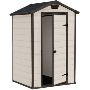 CASETTA KETER MANOR EFFETTO LEGNO BEIGE CM. 129X103X196H