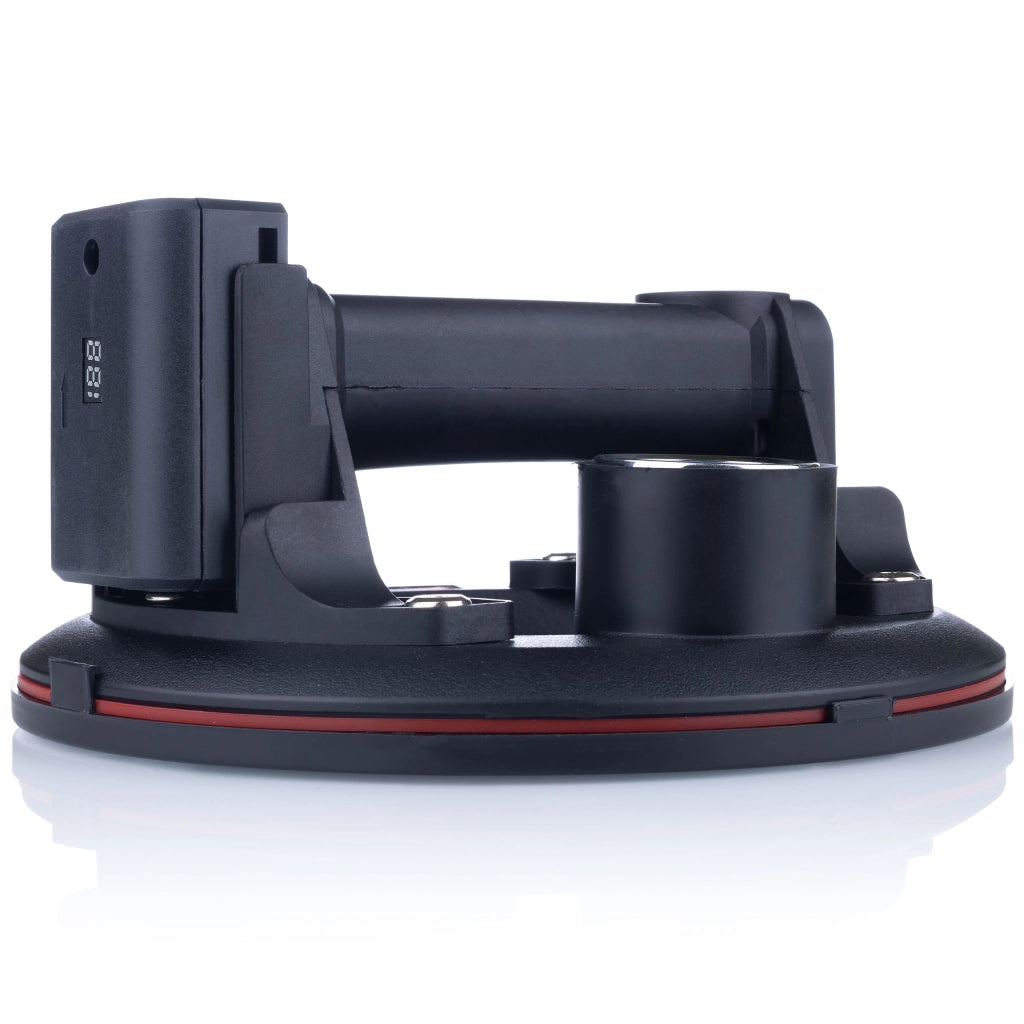Ventosa a Batteria per Piastrelle – Indicatore Intelligente e Manometro | Portata 200 kg, Diametro 200 mm