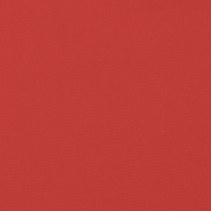 Cuscini per Sedia con Schienale Alto 6 pz Rosso Tessuto Oxford 361894