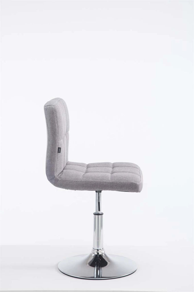 Sedia lounge Palma v2 in tessuto grigio