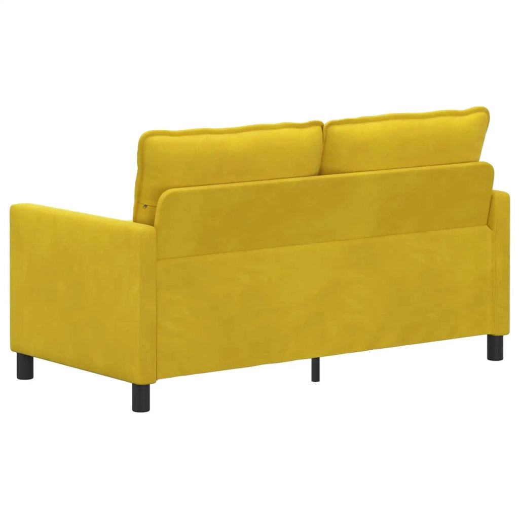 Divano Giallo 156 x 81 x 87,5 cm Velluto 42028845