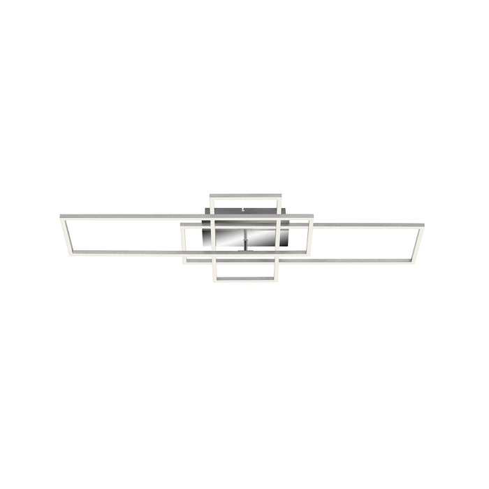 Applique Moderna Frame Metallo Cromo Led Integrato 51W