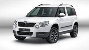 246B-434125 - Tappeto gomma baule SKODA Yeti 2009- Con kit attrezzi, con ruota di scorta