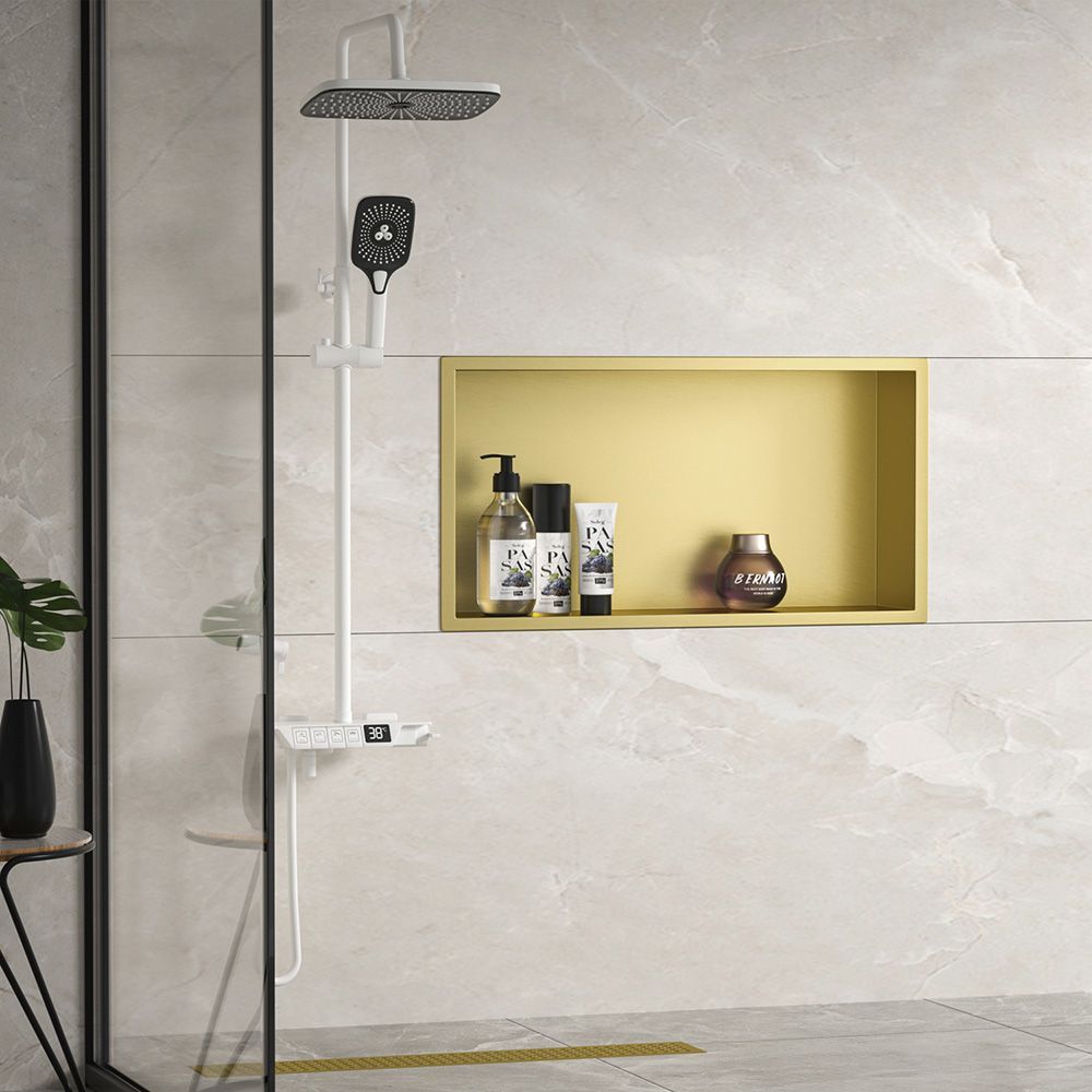 Mensola Bagno 30x60 Gold Brush