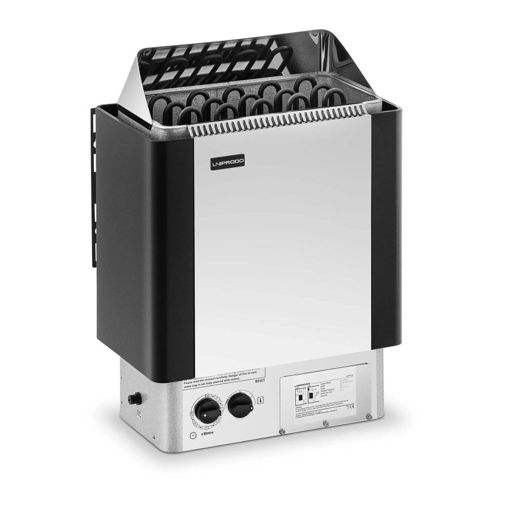 Stufa per sauna - 8 kW - da 30 a 110 °C - unità di controllo inclusa 14_0007679