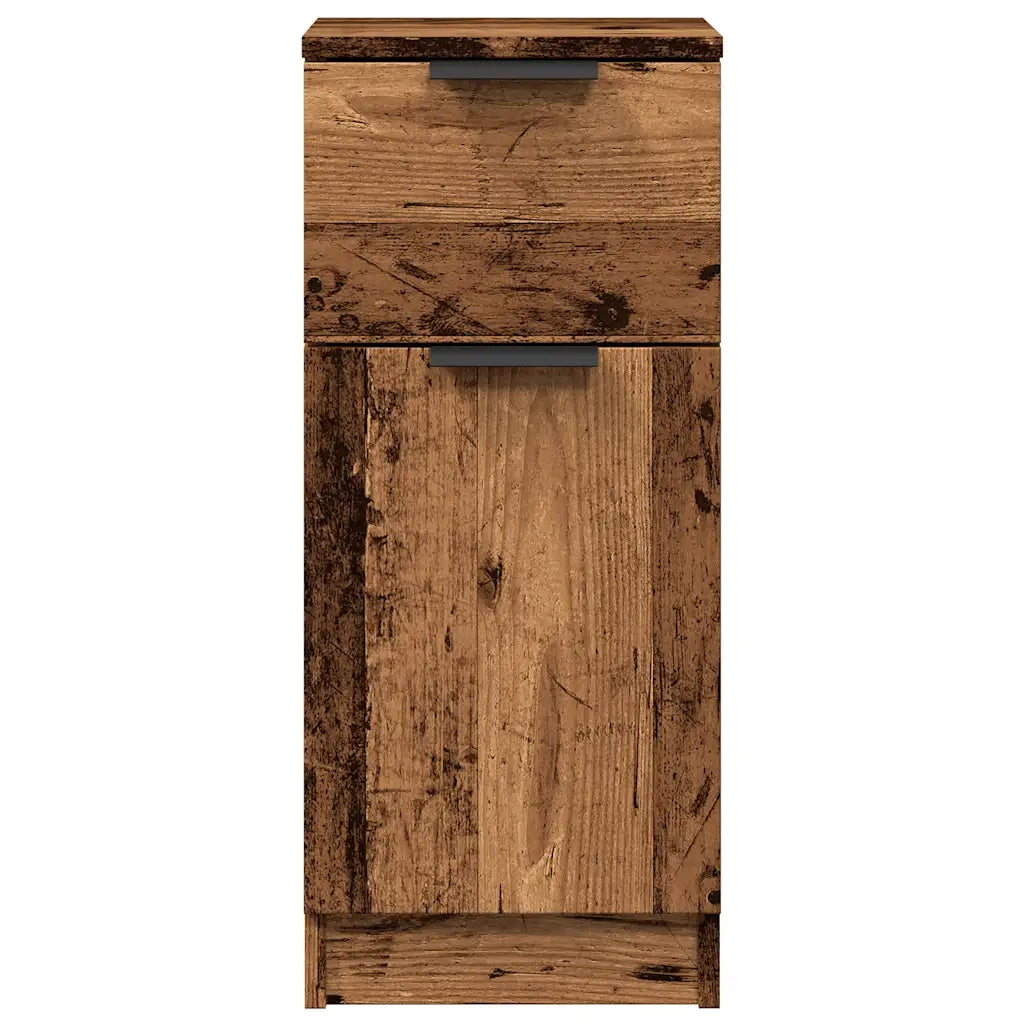 vidaXL Credenza Legno Antico 30x30x70 cm in Legno Multistrato