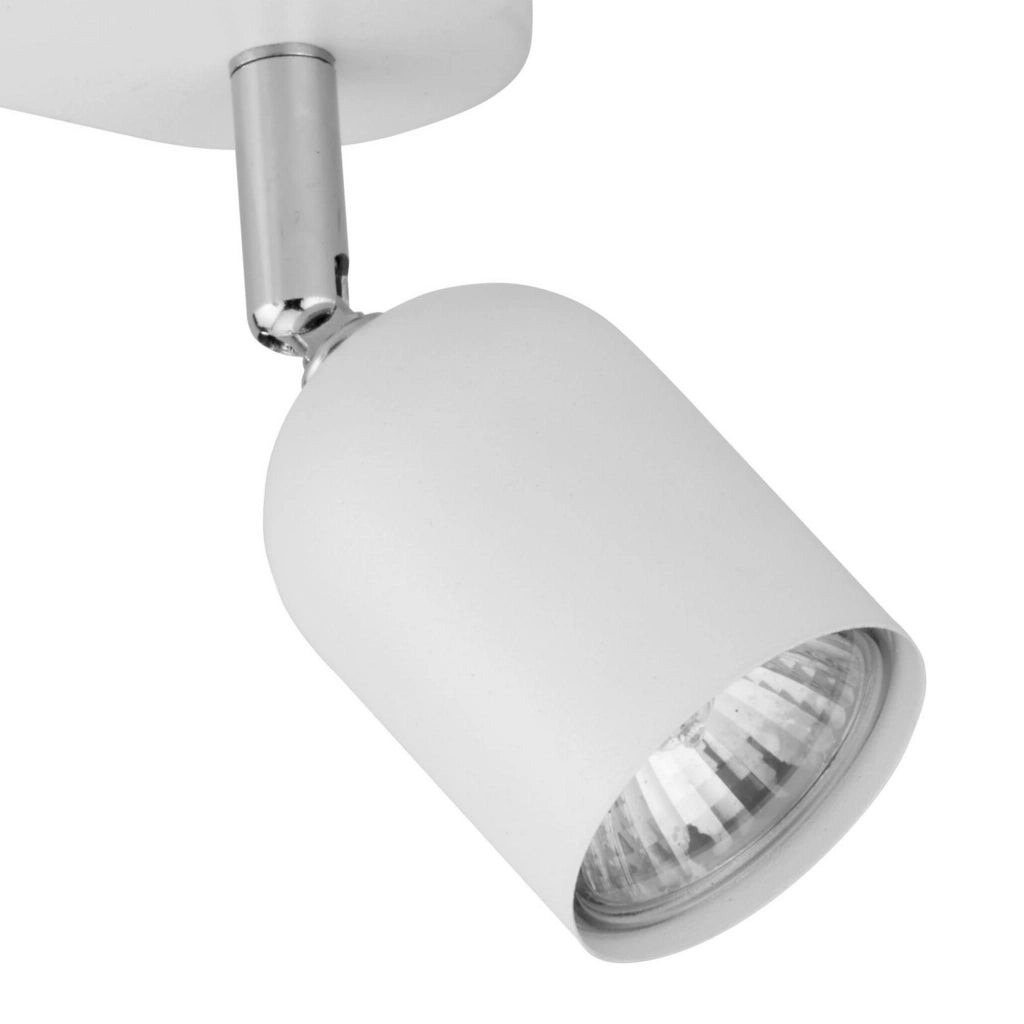 Plafoniera TOP 3 faretti GU10 bianco/cromo TK-Lighting