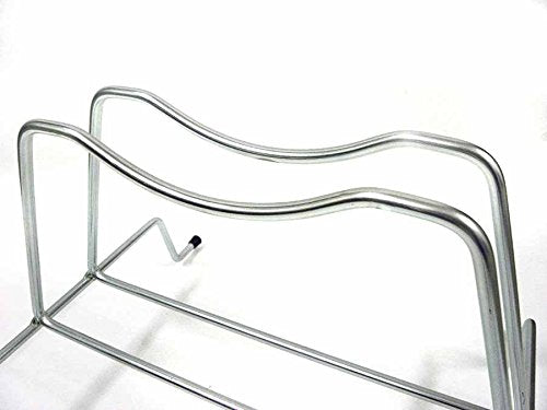 Andrys Rastrelliera Bici 1 Posto Fisso per Freno a Disco Acciaio Zincato