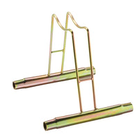 Andrys Rastrelliera Bici 1 Posto Alto con Curvatura per Freno a Disco Oro