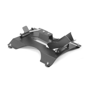 Andrys Rastrelliera Bici 1 Posto con Piedini Ruote 4cm 40x45x30 Nero