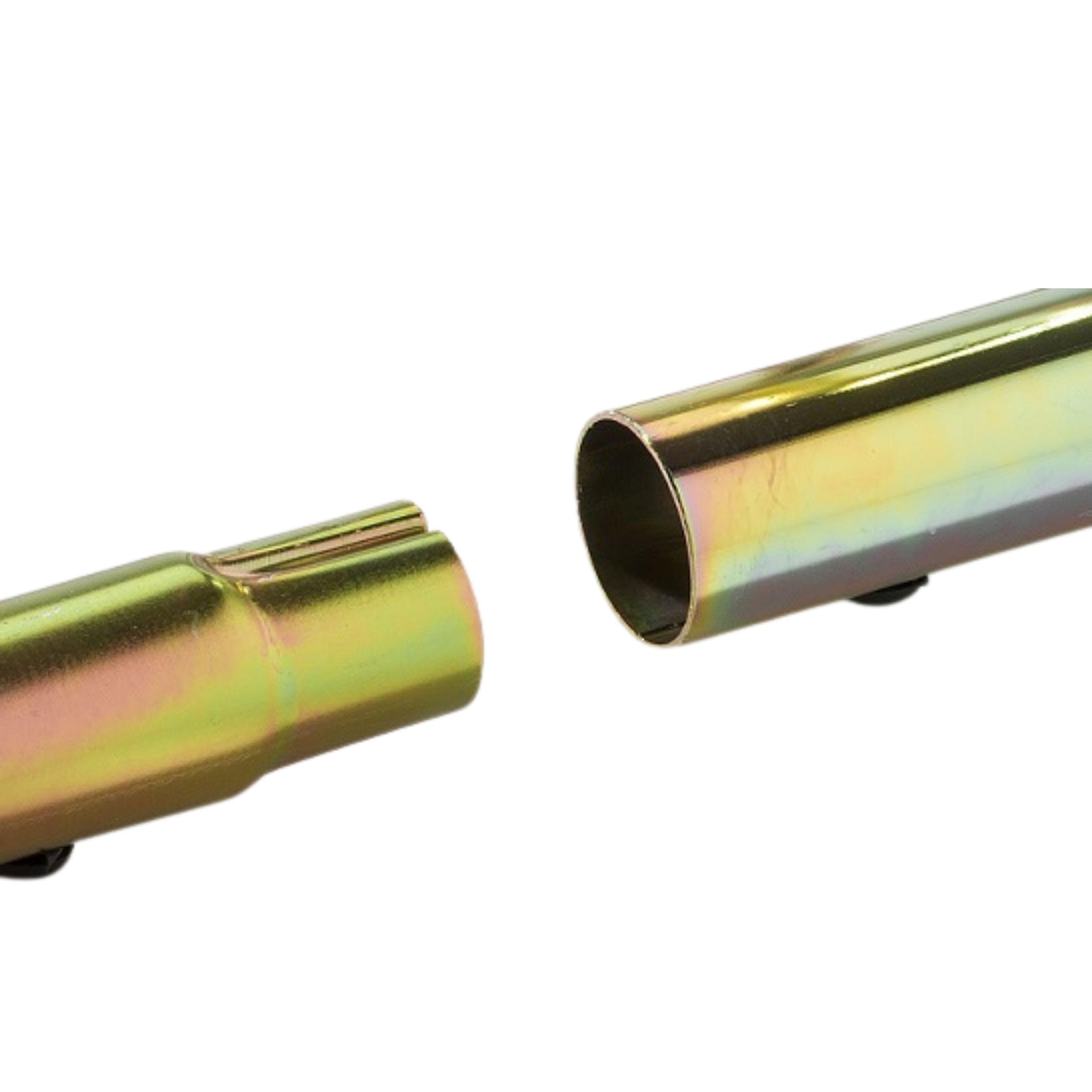 Andrys Rastrelliera Bici 1 Posto Alto con Curvatura per Freno a Disco Oro