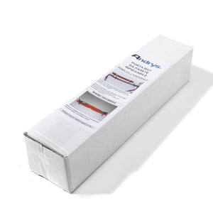 Andrys Porta Bici Parete Pieghevole 1 Posto 2 Braccia Rosso 45x7x8