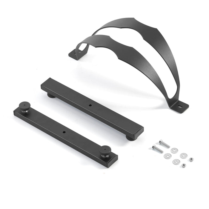 Andrys Rastrelliera Bici Smontabile 1 Posto - Ruote fino a 8cm - Nero