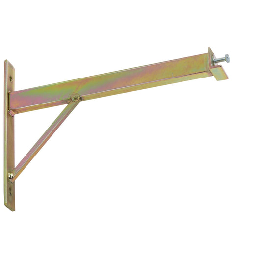 Andrys Porta Bici Parete 2 Posti Smontabile con Staffa Zincato Oro