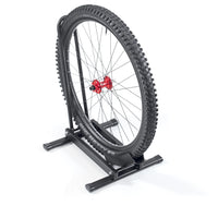 Andrys Rastrelliera Bici 1 Posto con Tappi Ruote 7,5cm 40x43x60 Nero