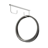 Andrys Espositore Porta Copertoni Bici a Soffitto - 2 Posti Verniciato Grigio