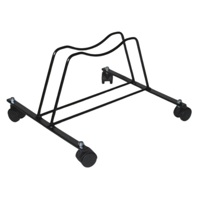 Andrys Rastrelliera Biciclette 1 Posto con Rotelle Girevoli - Nero