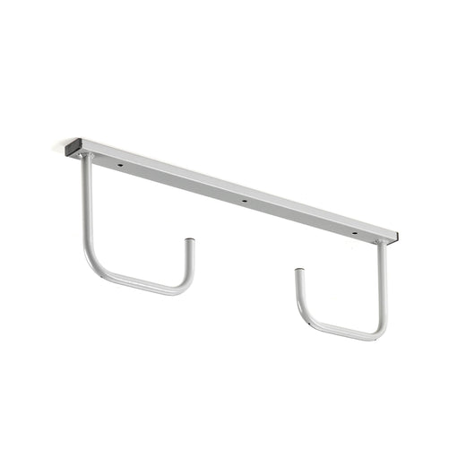 Andrys Espositore Porta Copertoni Bici a Soffitto - 2 Posti Verniciato Grigio