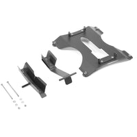 Andrys Rastrelliera Bici 1 Posto con Piedini Ruote 4cm 40x45x30 Nero