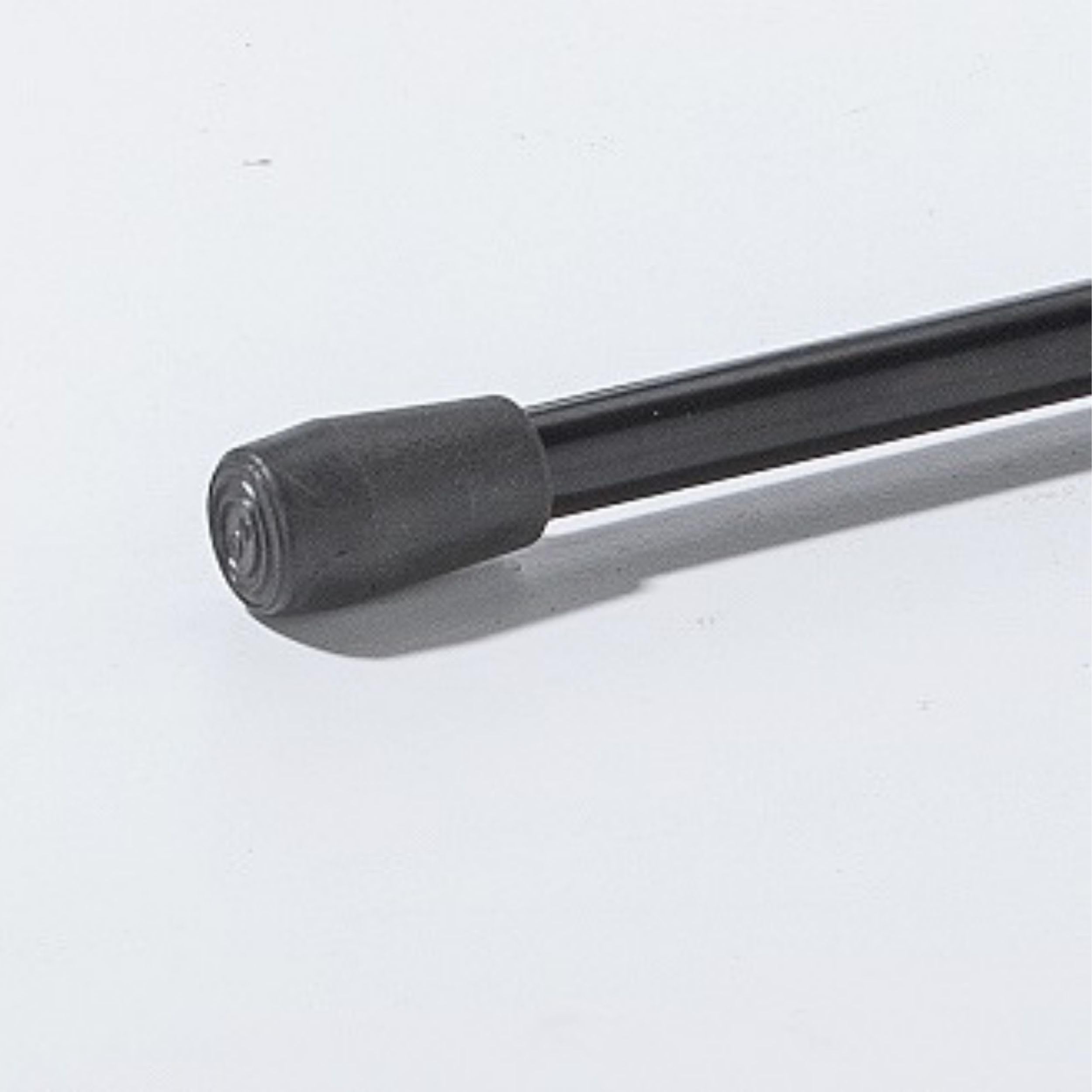 Andrys Rastrelliera Bici con Tappi 1 Posto - Ruote fino a 6cm - Nero Verniciato