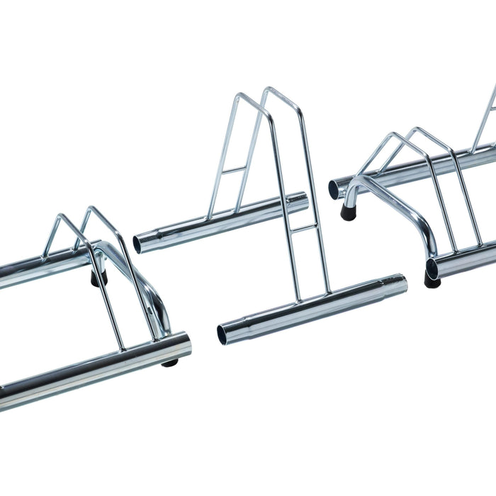 Andrys Rastrelliera Bici 1 Posto Alto di Congiunzione Argento