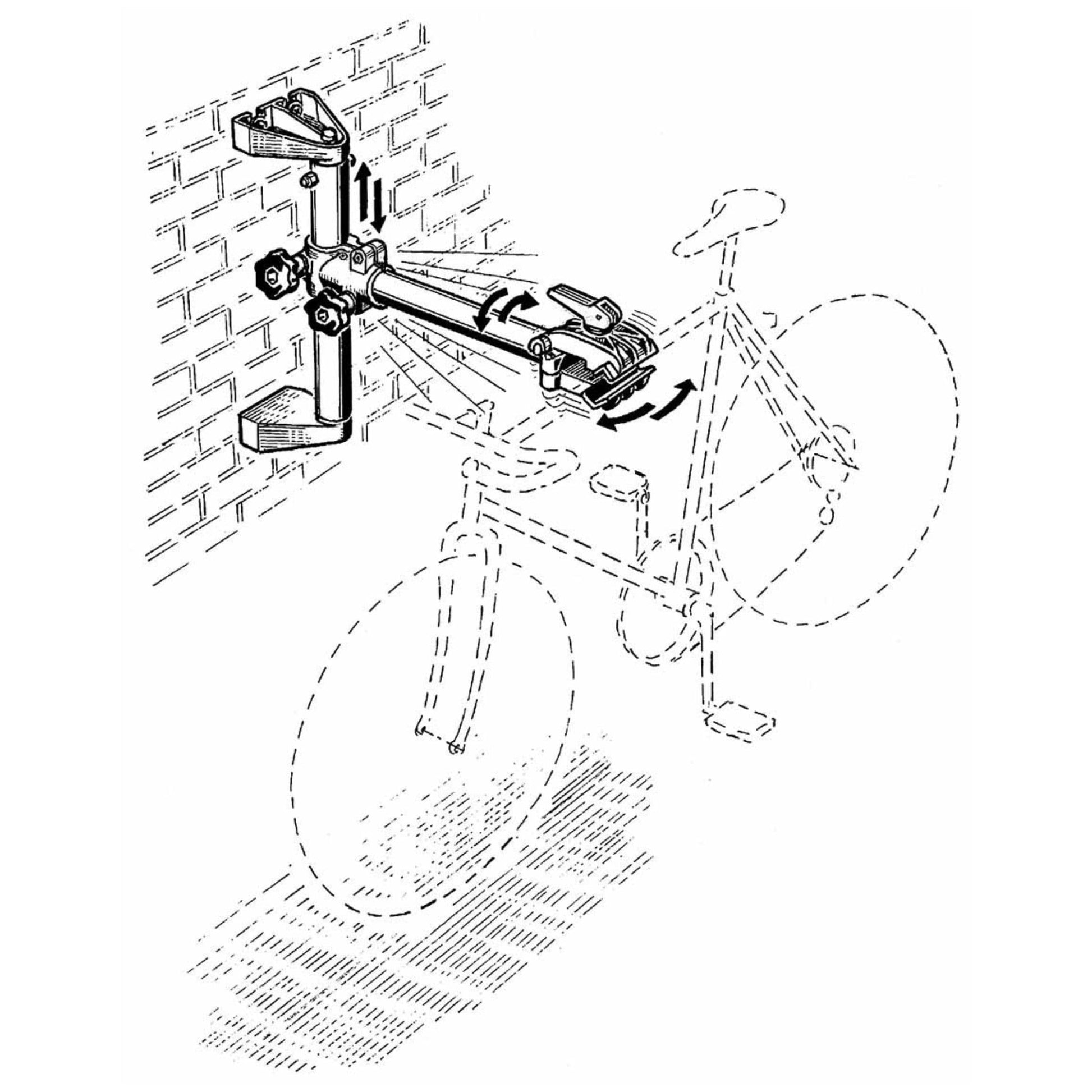 Andrys Cavalletto Manutenzione Bici da Parete