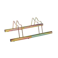 Andrys Rastrelliera Bici 1 Posto Basso per Ruote con Disco Tropical Oro