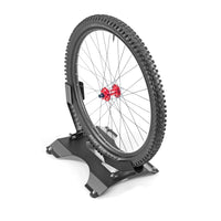 Andrys Rastrelliera Bici 1 Posto con Piedini Ruote 6,5cm 40x43x30 Nero