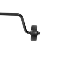 Andrys Rastrelliera Bici 1 Posto con Rotelle Fisse Ruote 6cm Nero Verniciato