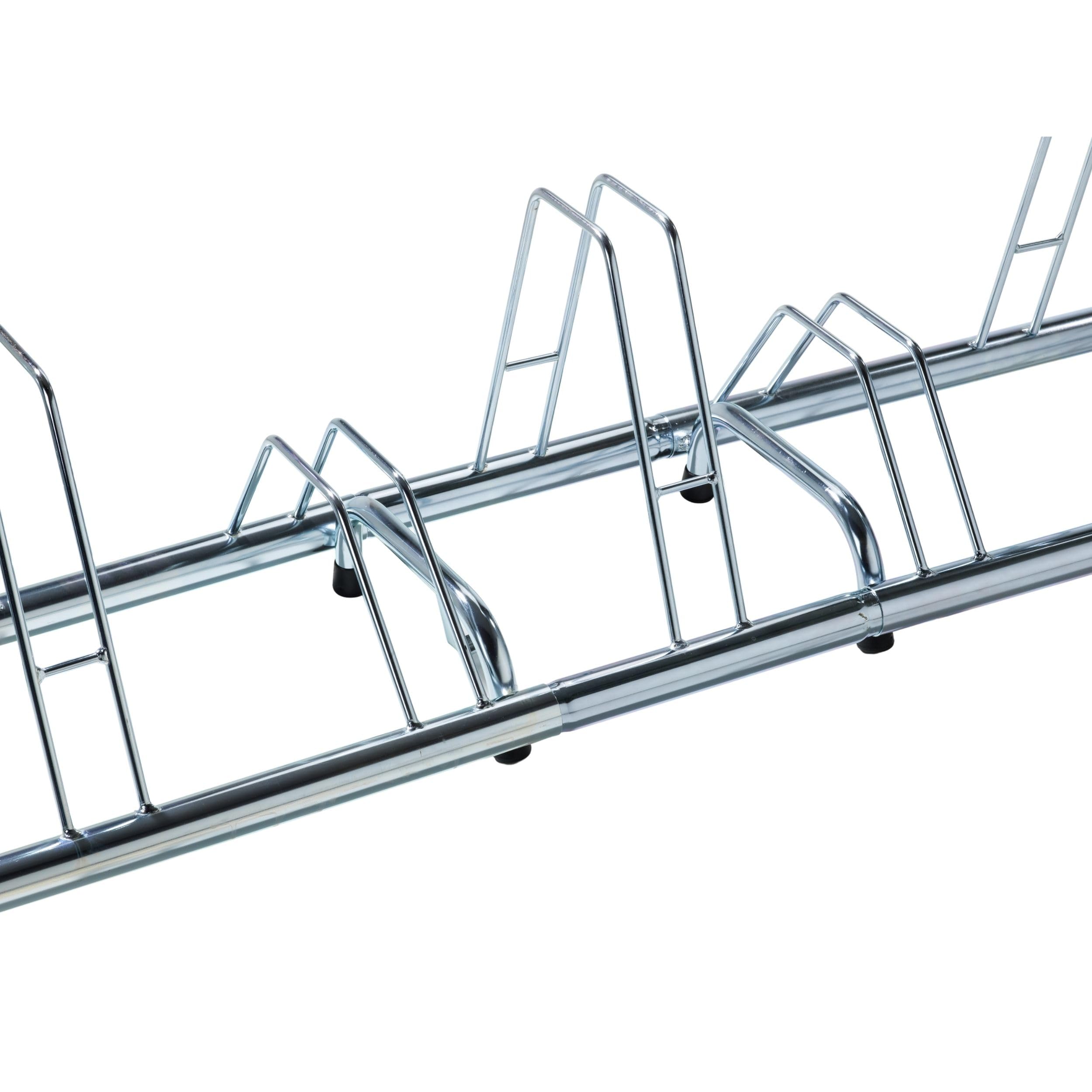 Andrys Rastrelliera Bici 1 Posto Alto di Congiunzione Argento