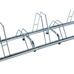 Andrys Rastrelliera Bici 1 Posto Alto di Congiunzione Argento